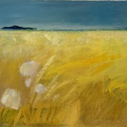 Heller-Janton, Irene: In die Weite - Gelb/Blau