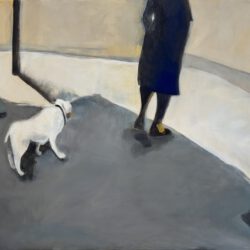 Heller-Janton, Irene: Frau mit Hund