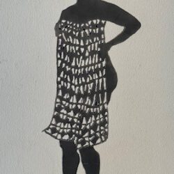 Lange, Isabel: Betuchte Dame H 49 cm