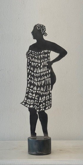 Lange, Isabel: Betuchte Dame H 49 cm