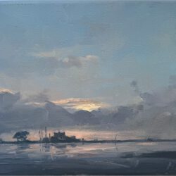 Petermann, Hanna: Schleimünde - Abend, Studie IV
