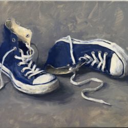 Petermann, Hanna: Blaue Turnschuhe